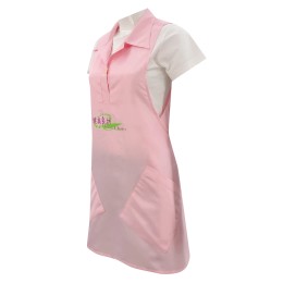 Design shirt vest apron Custom printed logo apron Beauty center receptionist Wellness center AP184 Design shirt vest apron Custom printed logo apron Beauty center receptionist Wellness center AP184